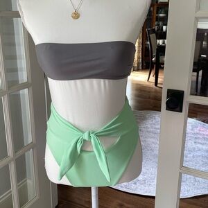 Beach Riot High Waist Tie Bikini Bottoms